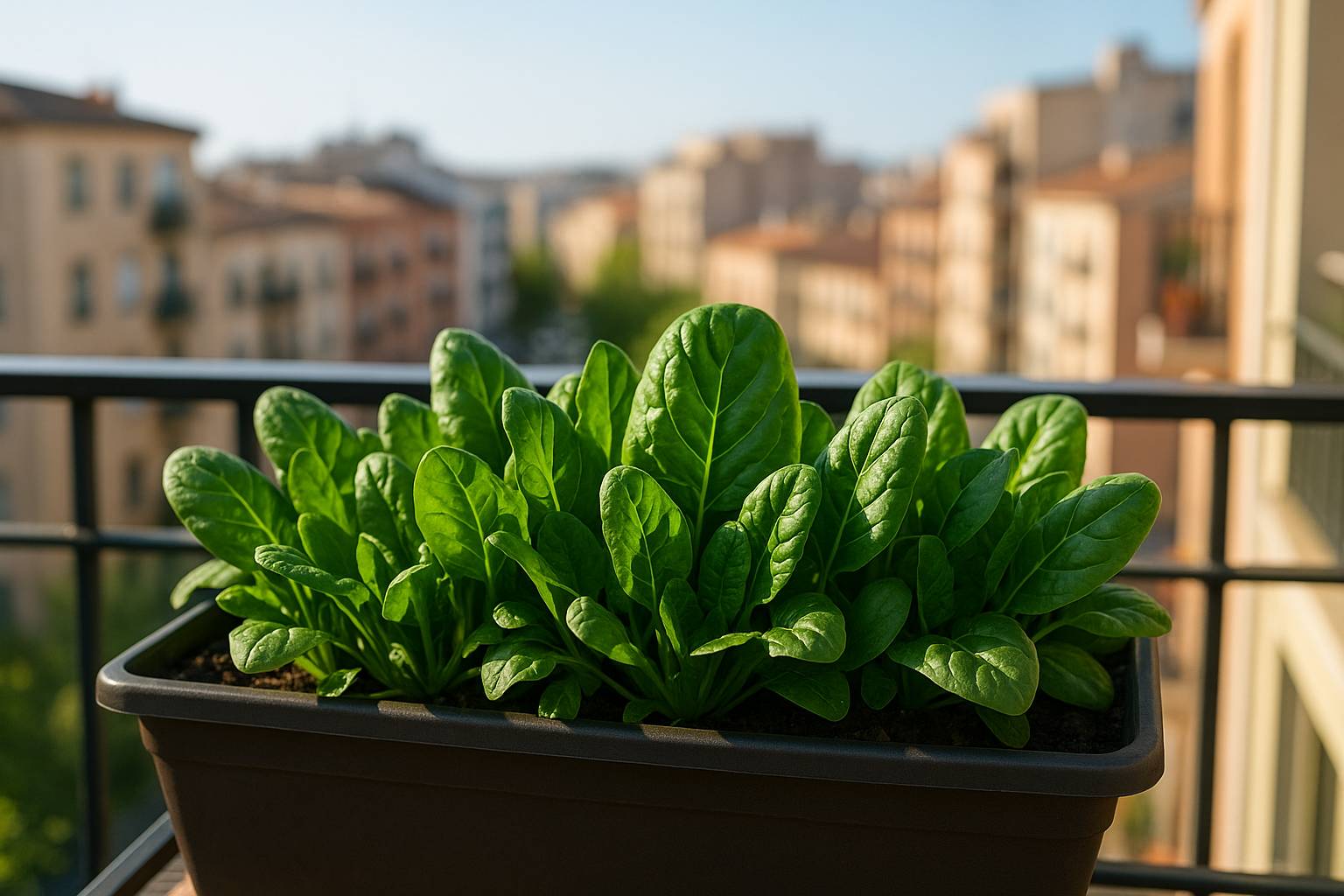 Cómo cultivar espinacas en macetas profundas