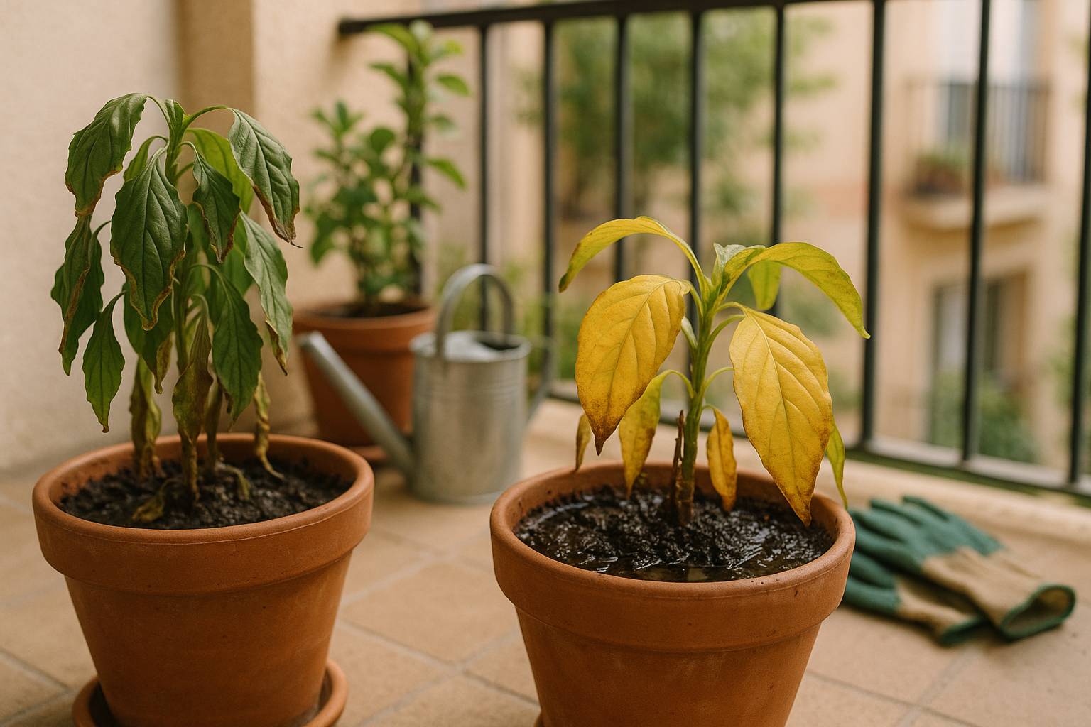 Cómo detectar estrés hídrico en las plantas