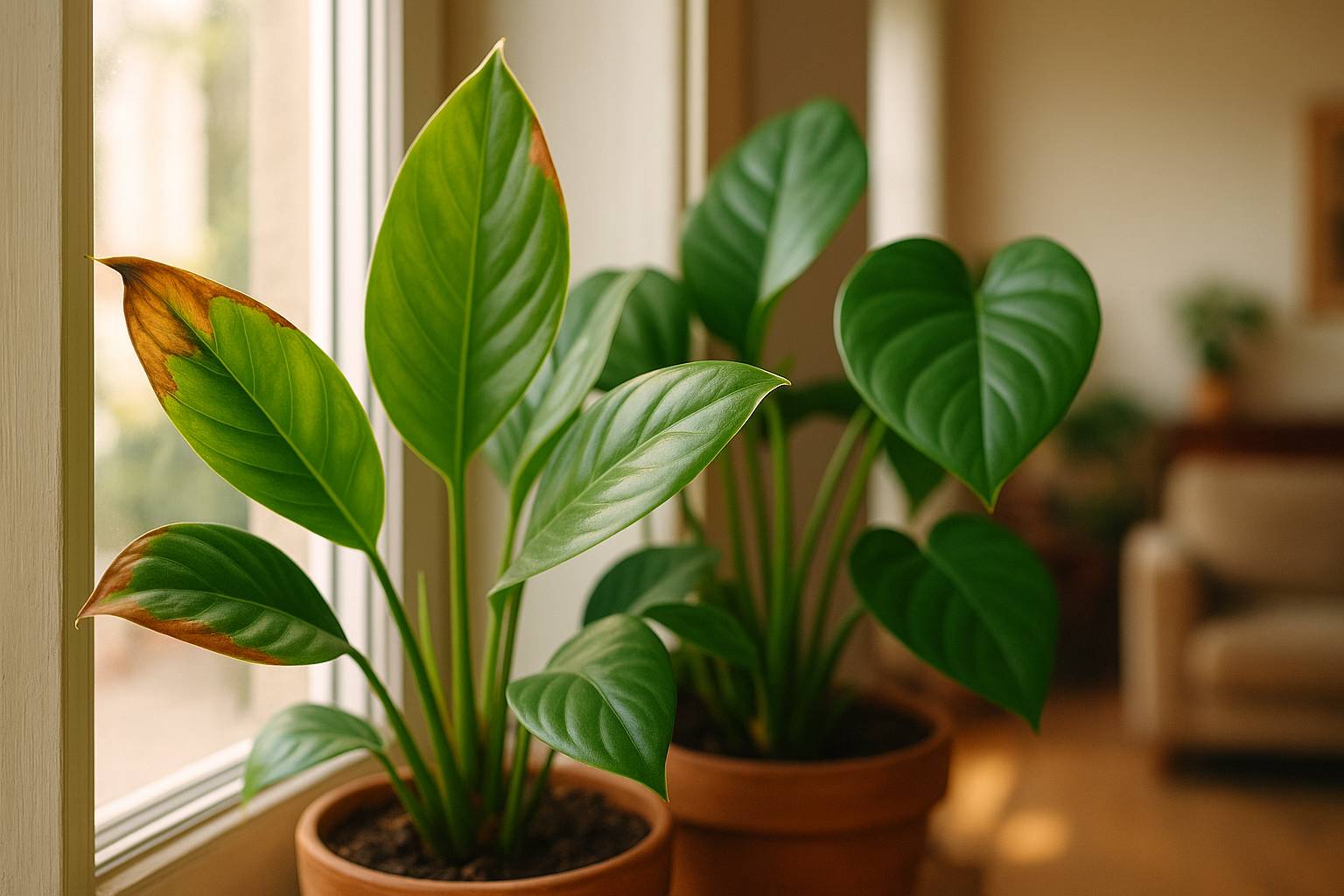Cómo evitar puntas secas en las hojas de tus plantas