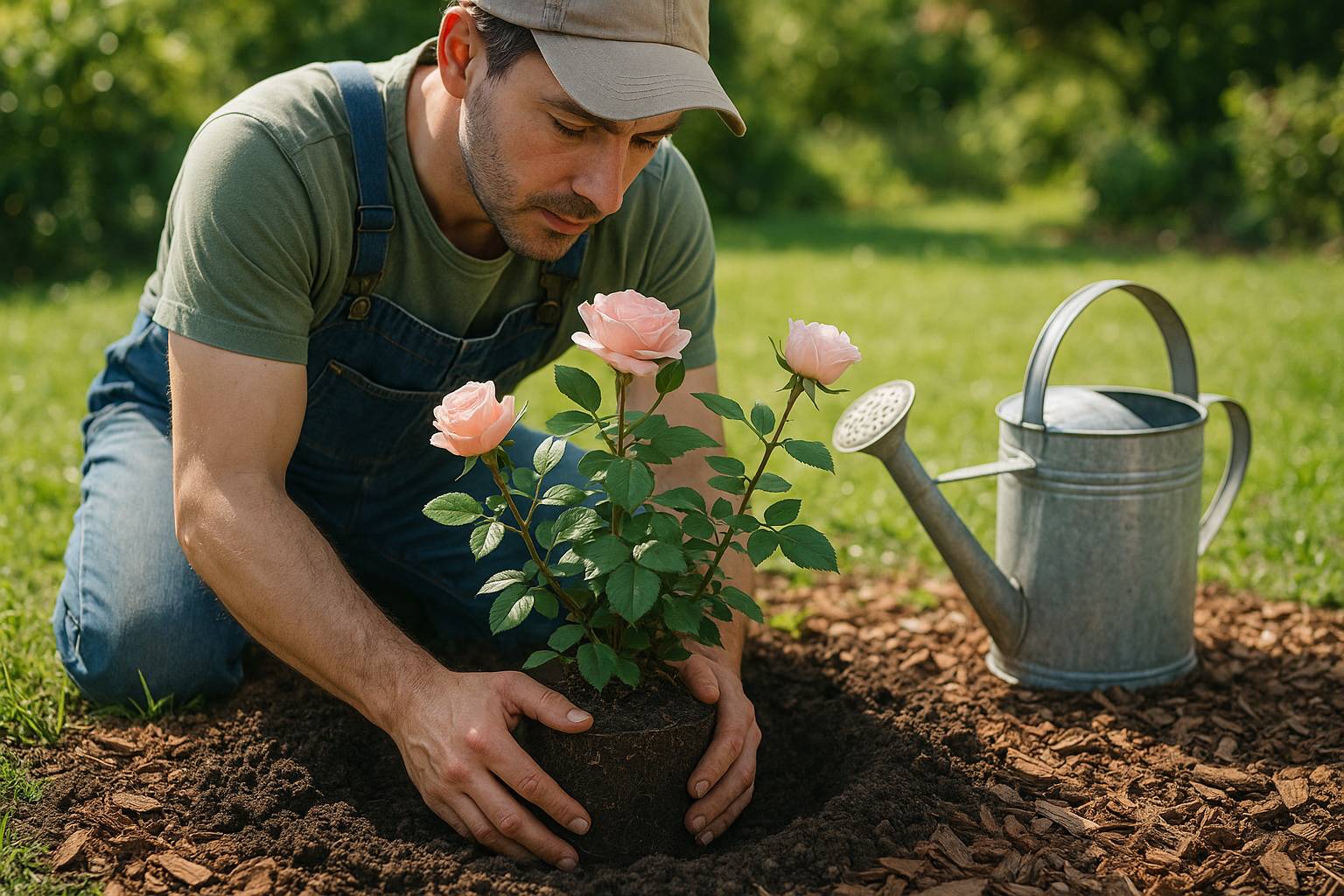 Cómo plantar un rosal comprado en vivero paso a paso