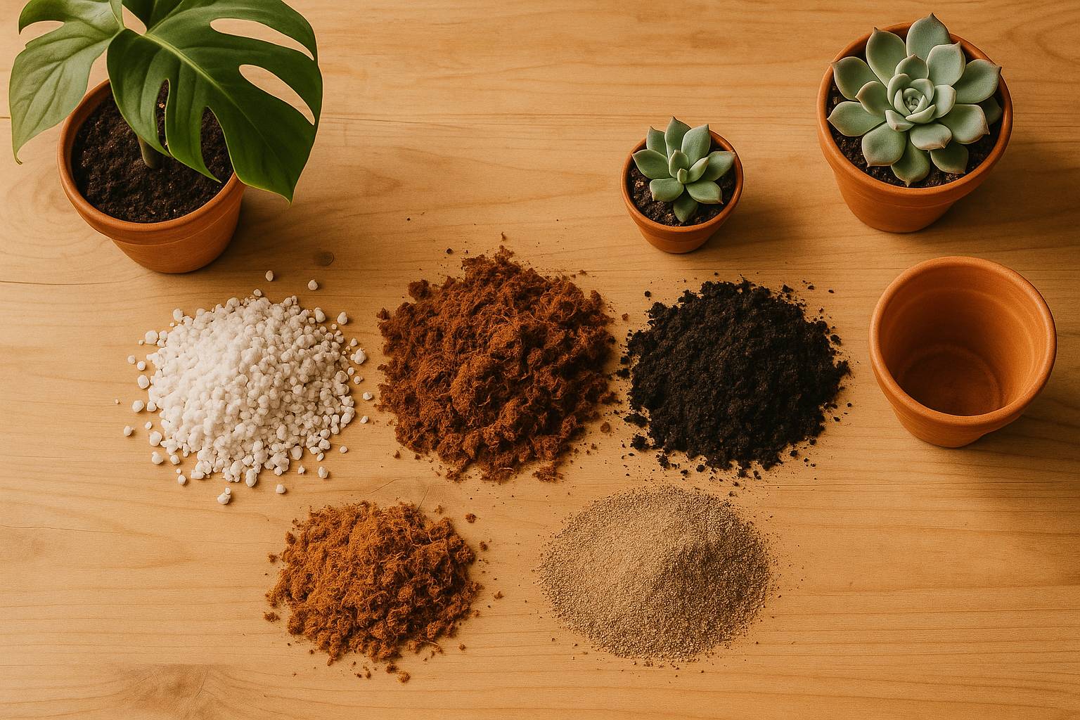 Cómo preparar tierra para plantas de interior