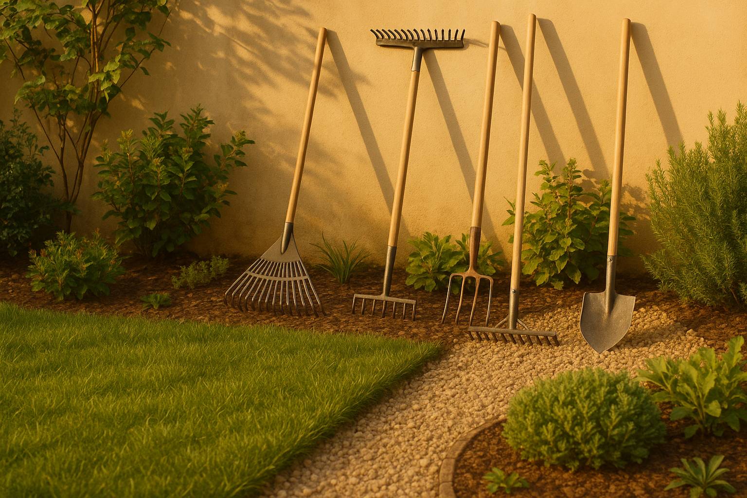 Qué rastrillo elegir para jardines pequeños