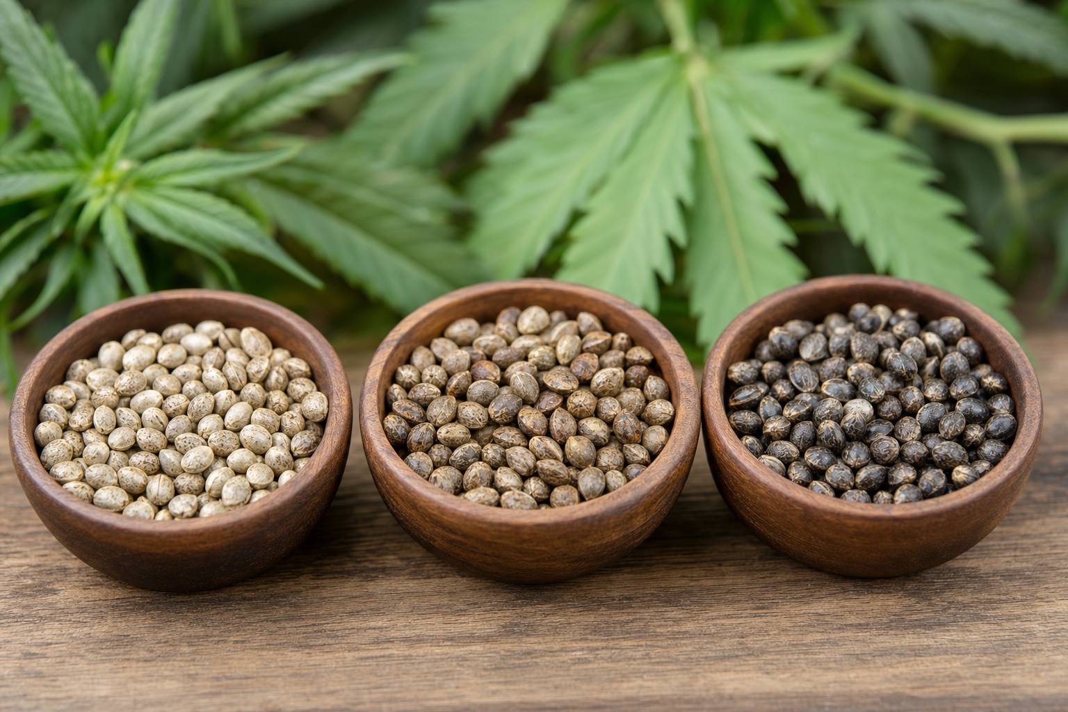 Semillas de marihuana a granel: diferencias entre variedades feminizadas, autoflorecientes y regulares